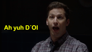 Man in Plaid Shirt Making Funny Face