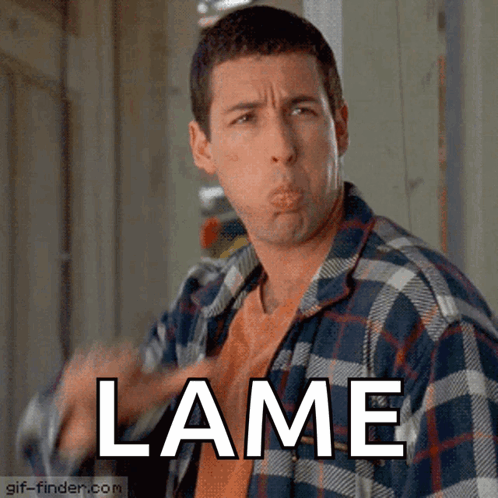 Man in Plaid Shirt Making Funny Face