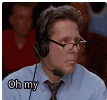 Man In Plaid Shirt Saying Sweet Jesus GIF