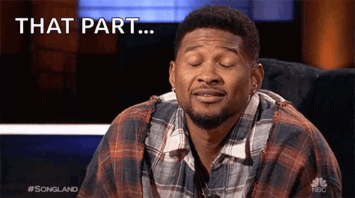 Man in Plaid Shirt Saying That Part