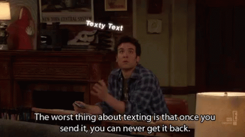 Man in Plaid Shirt Says Worst Thing About Texting