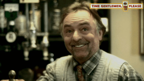 Man In Plaid Shirt Smiling Time Gentlemen Please GIF