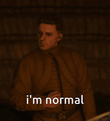 Man In Plaid Shirt Standing Next To Man GIF
