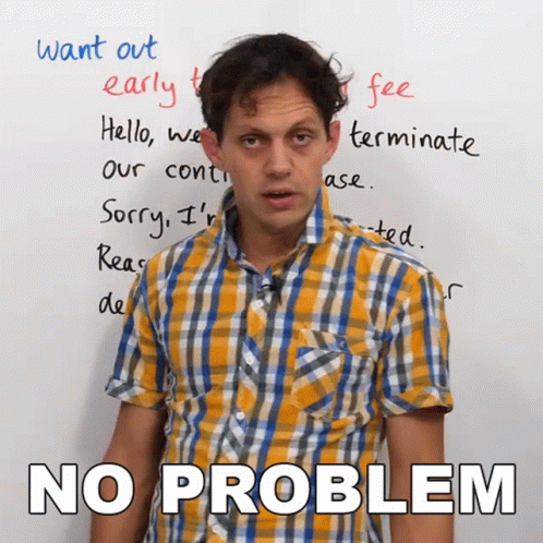 Man In Plaid Shirt Want Out Early GIF
