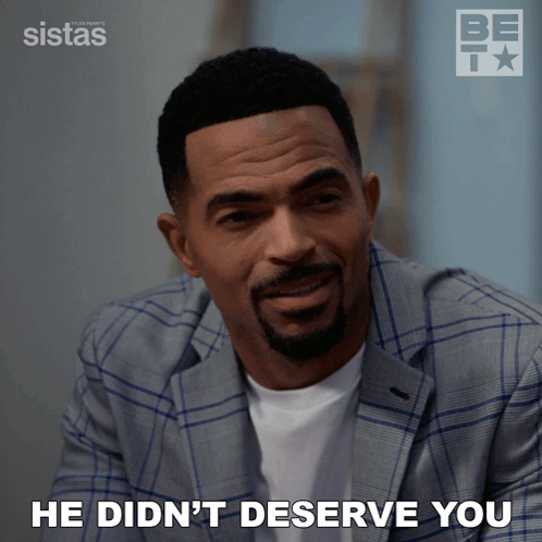 Man in Plaid Suit Saying He Didnt Deserve You