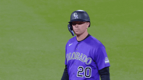 Man in Purple Colorado Jersey Number 20