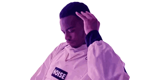 Man in Purple Noise Jacket