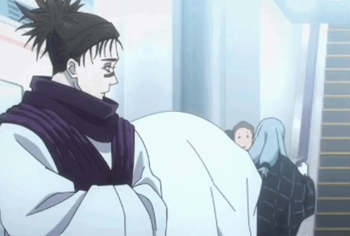 Man In Purple Scarf And Woman In Hijab GIF