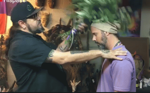 Man In Purple Shirt Hugging Another Man GIF
