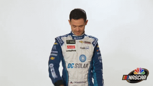 Man in Racing Suit Richm Wall