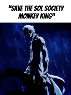 Man In Rain Save Sol Society Monkey King GIF