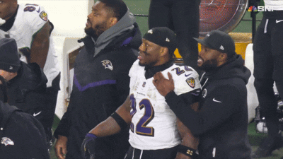 Man in Ravens Jersey Number 12