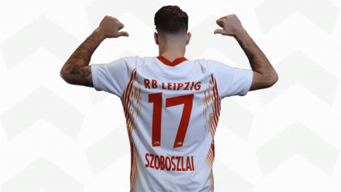 Man in RB Leipzig 17 Jersey