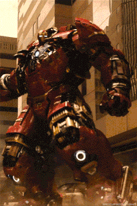 Man In Red And Gold Iron Man Suit GIF