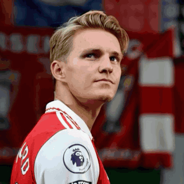 Man In Red And White Jersey Number 20 GIF