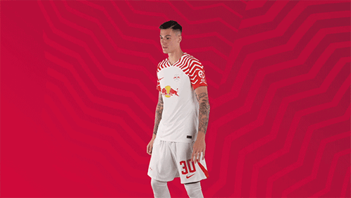 Man in Red and White Jersey Number 30