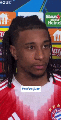 Man In Red And White Jersey You've Just GIF