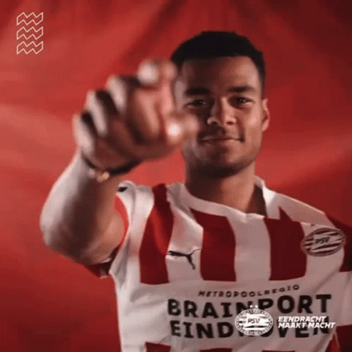 Man in Red and White Striped Shirt Brainport