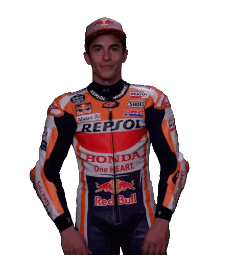 Man in Red Bull Racing Jacket