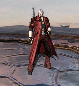 Man in Red Coat and Black Pants