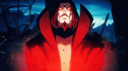 Man in Red Coat Standing