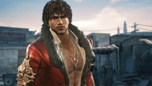 Man in Red Coat with Fur Collar