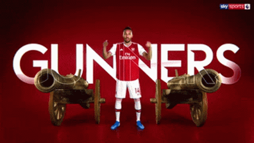 Man in Red Emirates Jersey