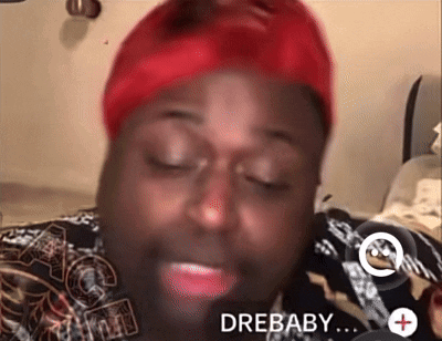 Man in Red Hat Saying Drebaby