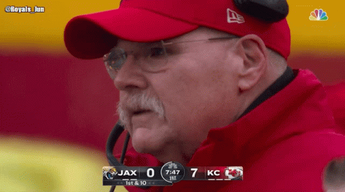 Man in Red Hat Watching Football