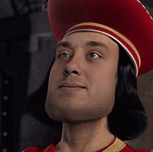 Man In Red Hat With Gold Trim GIF
