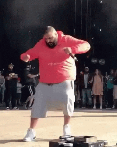 Man in Red Hoodie Dancing