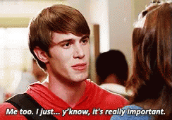 Man In Red Hoodie Saying Me Too GIF