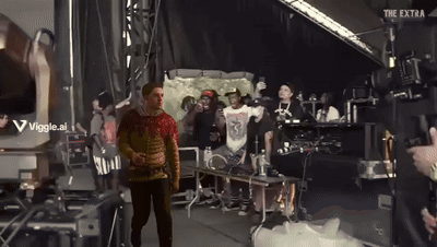 Man In Red Hoodie Saying That's What I Like Most About You GIF