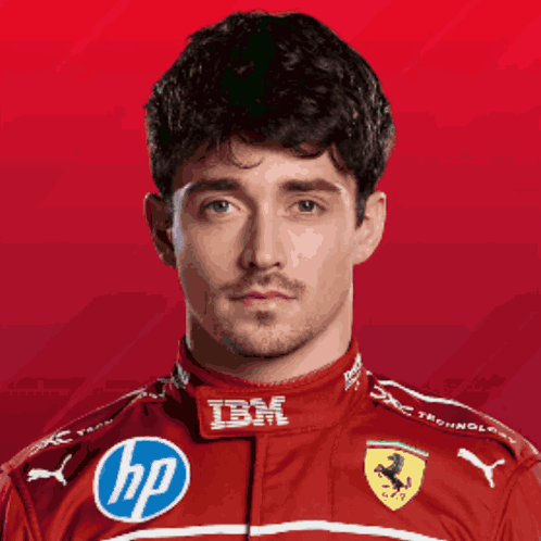 Man in Red IBM HP Shirt