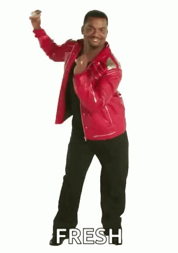 Man in Red Jacket and Black Pants Dancing Fresh