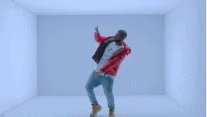 Man in Red Jacket Dancing