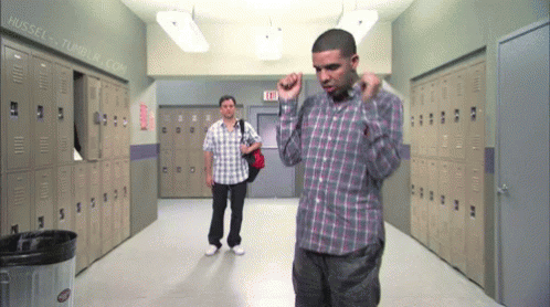 Man in Red Jacket Dancing