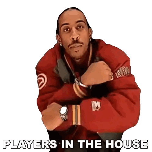 Man in Red Jacket Players in the House