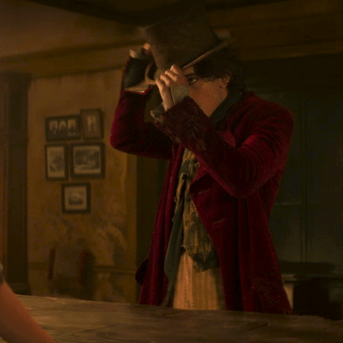 Man in Red Jacket Prepare to Be Amazed