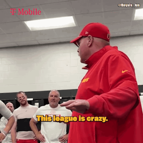 Man in Red Jacket Saying This League Is Crazy