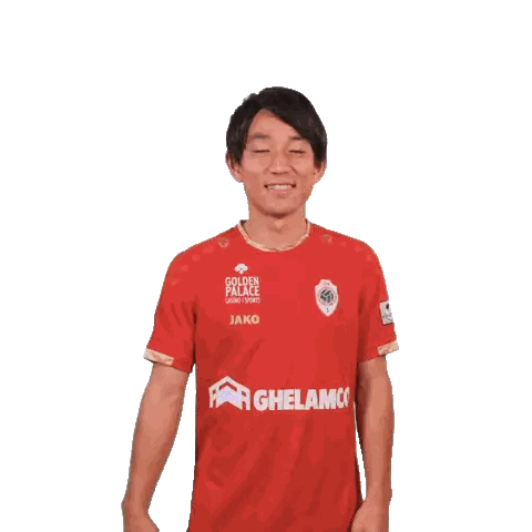 Man in Red Jako Shirt