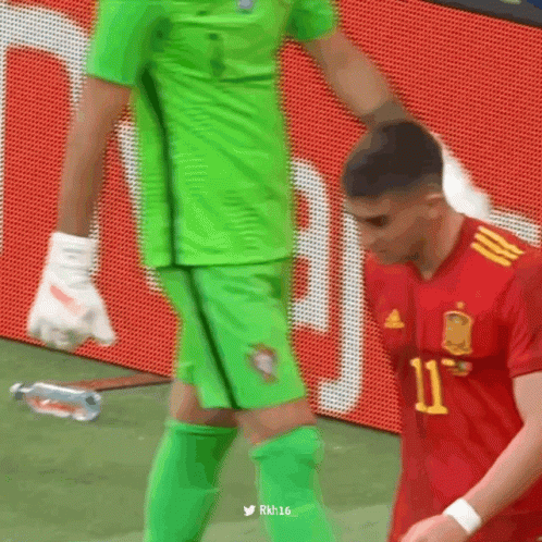 Man in Red Jersey Number 11