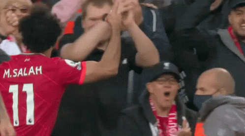 Man In Red Jersey Number 11 GIF