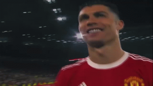 Man in Red Jersey Saying I'm Not Finished