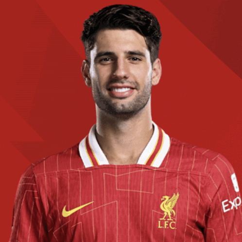 Man in Red Jersey With LFC