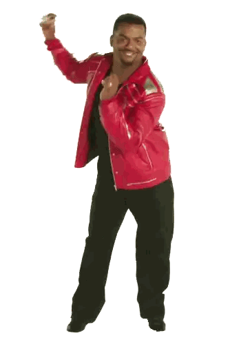 Man in Red Leather Jacket Dancing