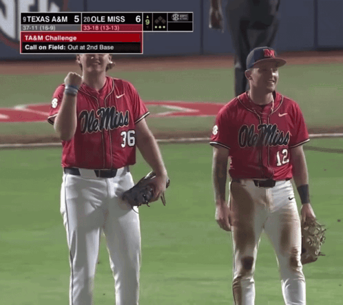 Man in Red Ole Miss Jersey Number 4