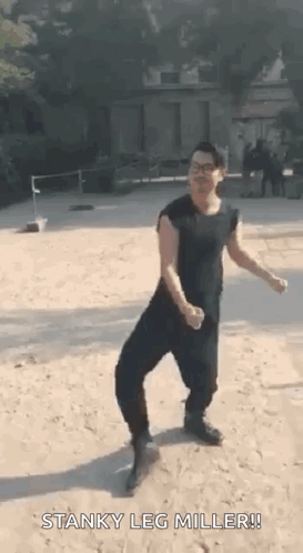 Man In Red Postseason Shirt GIF