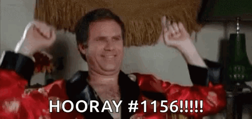 Man In Red Robe Saying Hooray GIF