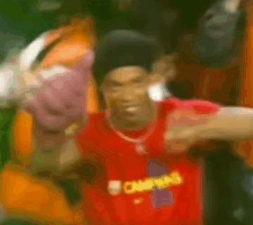 Man in Red Shirt Champions